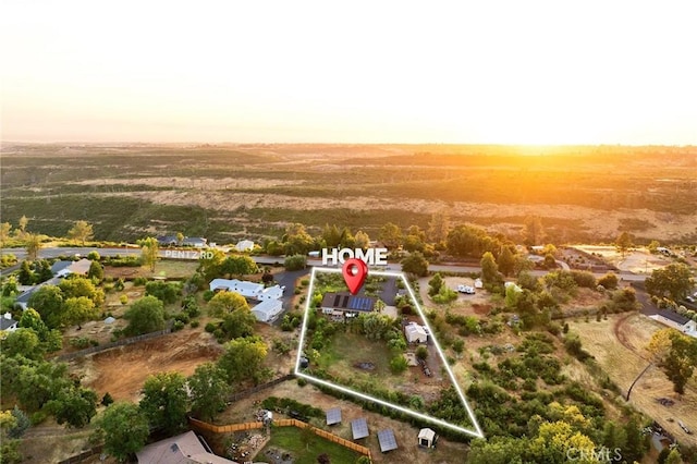 4802 Pentz Rd, Paradise, CA 95969 - aerial view of property's location featuring property boundaries highlighted
