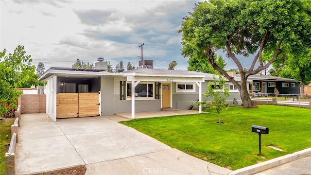 6622 Mitad Ct, San Bernardino, CA 92404 - single story home with a gate