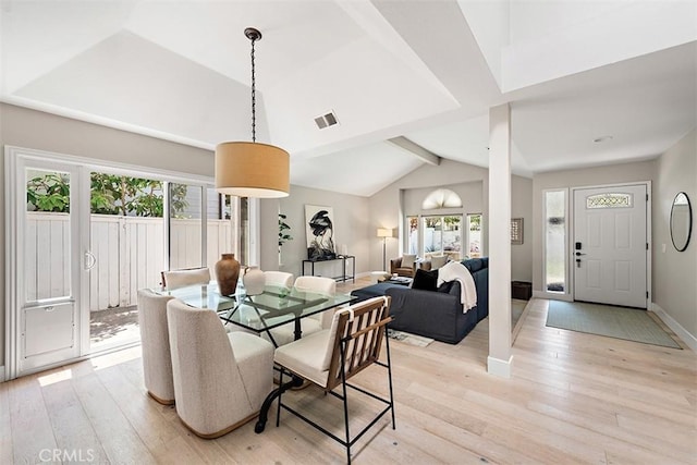 1890 Orange Ave, Costa Mesa, CA 92627 - dining space featuring light wood-style floors