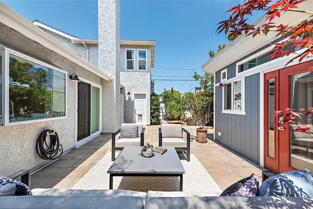 1890 Orange Ave, Costa Mesa, CA 92627 - view of patio / terrace featuring an outdoor hangout area