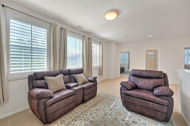 13029 Waterlily Way, Chino, CA 91710 - living room with carpet and recessed lighting