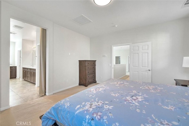 13029 Waterlily Way, Chino, CA 91710 - bedroom featuring ensuite bath and light colored carpet