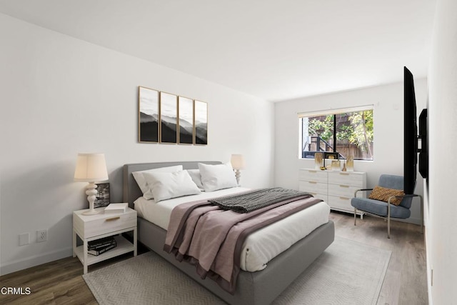 22769 Macfarlane Dr, Woodland Hills, CA 91364 - bedroom with wood finished floors