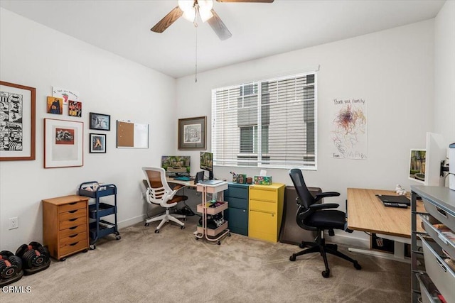 2830 Wagon Wheel Rd Unit 304, Oxnard, CA 93036 - office space featuring light colored carpet and a ceiling fan