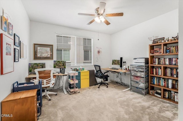 2830 Wagon Wheel Rd Unit 304, Oxnard, CA 93036 - carpeted office featuring ceiling fan