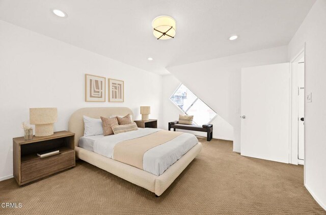 477 S Euclid Ave Unit A, Pasadena, CA 91101 - carpeted bedroom featuring recessed lighting