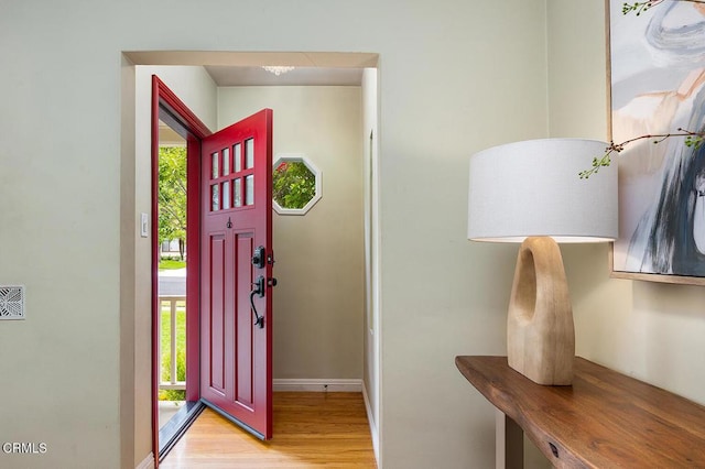 2250 Cooley Pl, Pasadena, CA 91104 - foyer entrance with plenty of natural light and light wood-style floors
