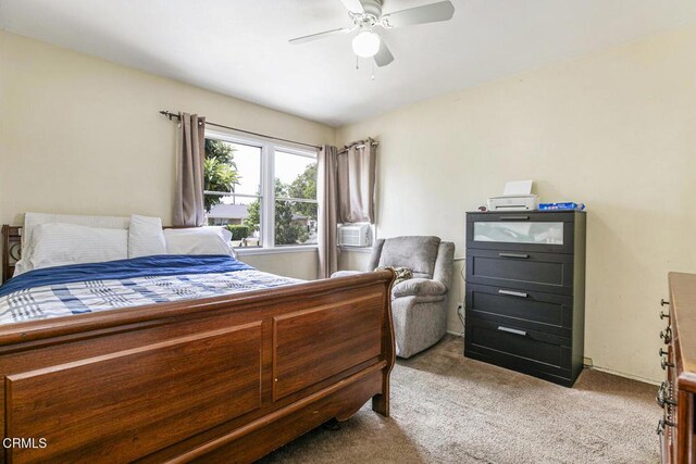 15207 Lorne St, Panorama City, CA 91402 - bedroom featuring carpet, ceiling fan, and cooling unit