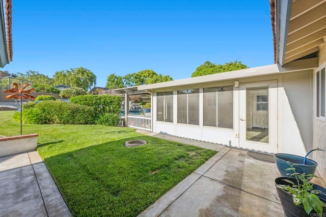 525 Hilo Way, Vista, CA 92081 - view of green lawn featuring a sunroom