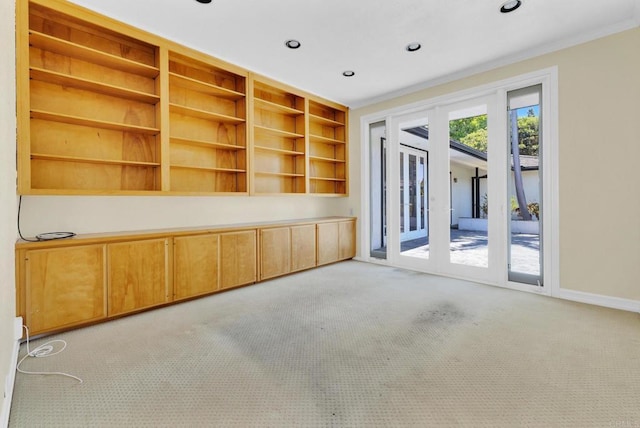 1138 Via Mil Cumbres, Solana Beach, CA 92075 - spare room with light carpet and recessed lighting