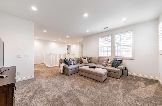 35909 Shetland Hls E, Fallbrook, CA 92028 - living area featuring carpet floors and recessed lighting