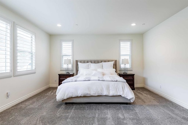 35909 Shetland Hls E, Fallbrook, CA 92028 - carpeted bedroom with multiple windows and recessed lighting