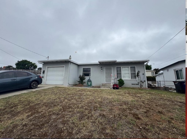 3766 King Ln, Mesa, CA 91941 - single story home featuring a garage, stucco siding, and driveway