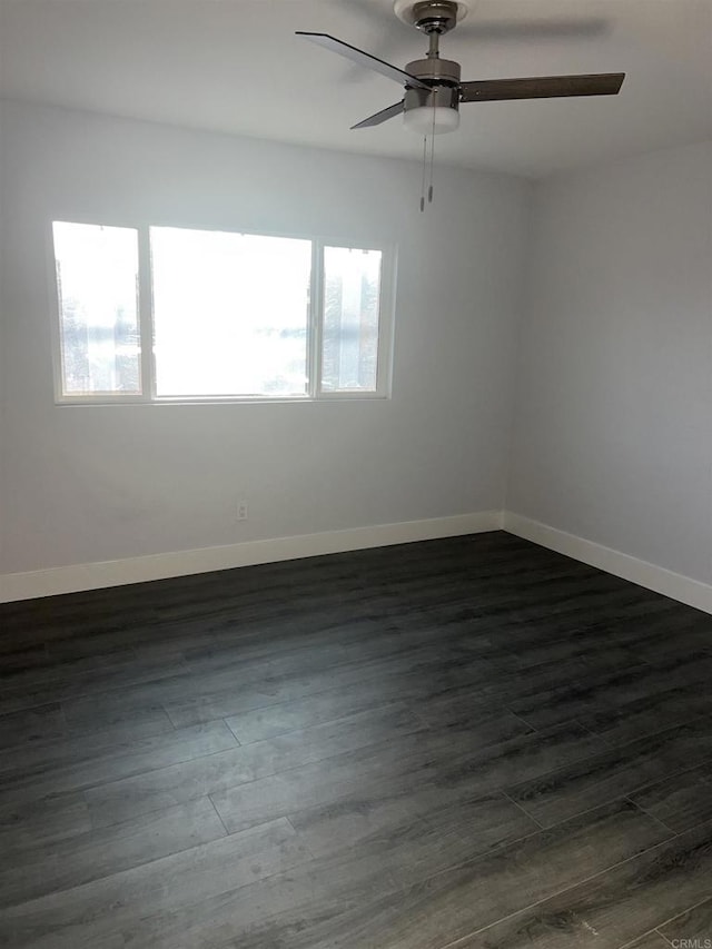 633 Kempton, Spring Valley, CA 91977 - spare room featuring ceiling fan and dark wood finished floors