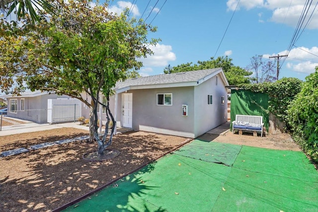 1947 D Ave, National City, CA 91950 - ranch-style home with stucco siding and a patio area