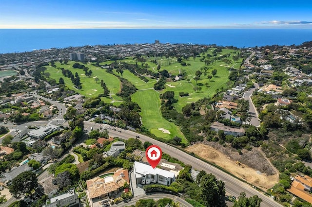 6627 Muirlands Dr, La Jolla, CA 92037 - aerial view of property's location with a golf club and nearby suburban area