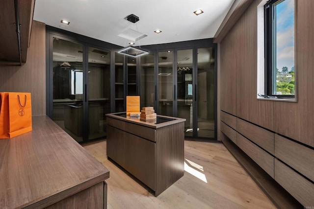 6627 Muirlands Dr, La Jolla, CA 92037 - walk in closet featuring light wood-style flooring