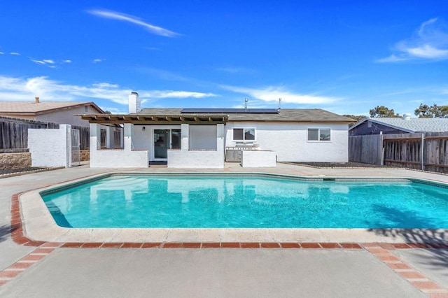 1472 Loma Ln, Chula Vista, CA 91911 - view of pool with a patio and a fenced backyard