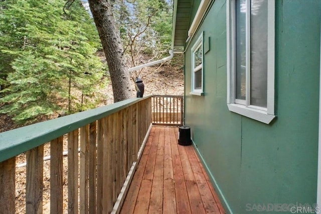 22230 Crestline Rd, Palomar Mountain, CA 92060 - view of wooden deck