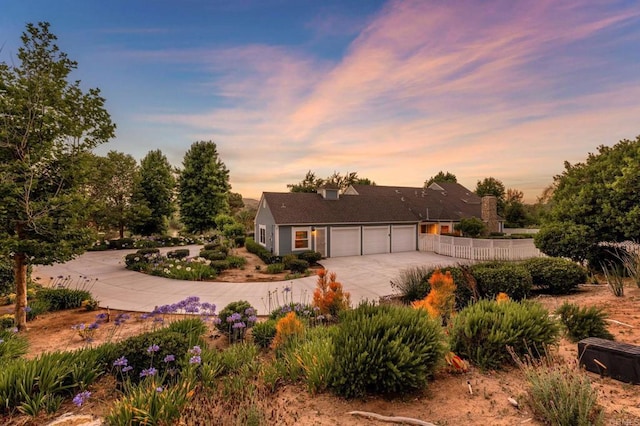 18 Gateview Dr, Fallbrook, CA 92028 - ranch-style house featuring driveway and a garage