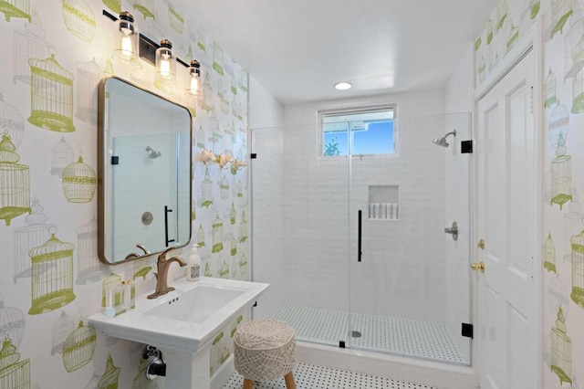 18 Gateview Dr, Fallbrook, CA 92028 - bathroom with a stall shower