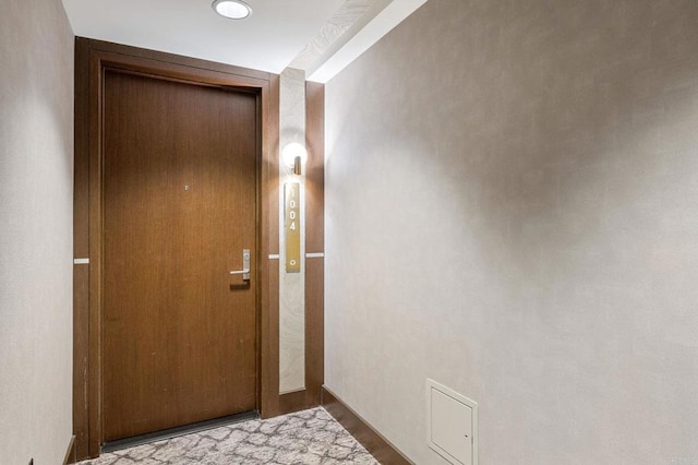 1325 Pacific Hwy Unit 1004, San Diego, CA 92101 - hallway with wood finished floors