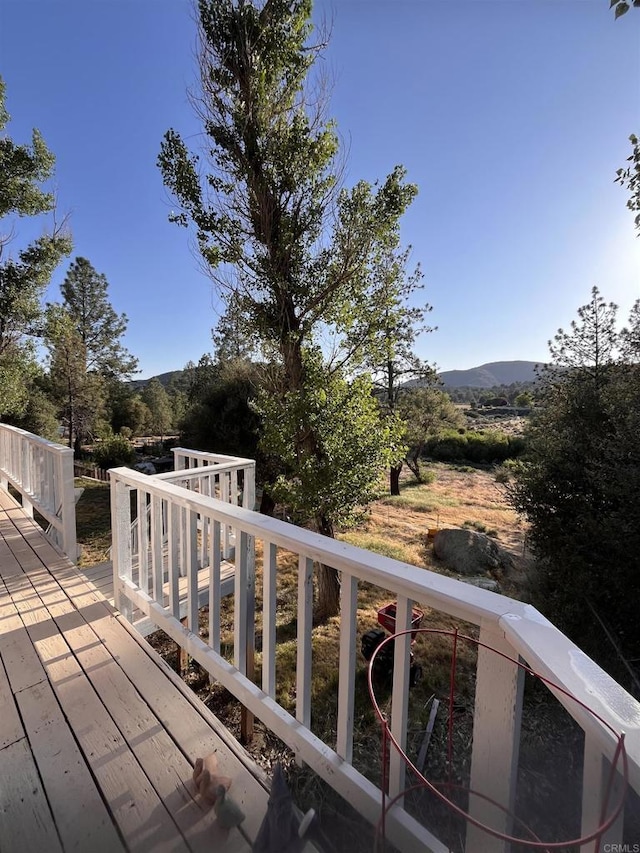 8606 Valley View Trl, Pine Valley, CA 91962 - deck with a mountain view