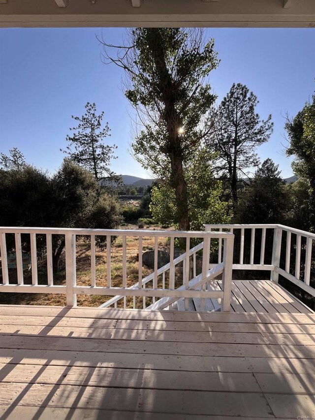 8606 Valley View Trl, Pine Valley, CA 91962 - view of deck