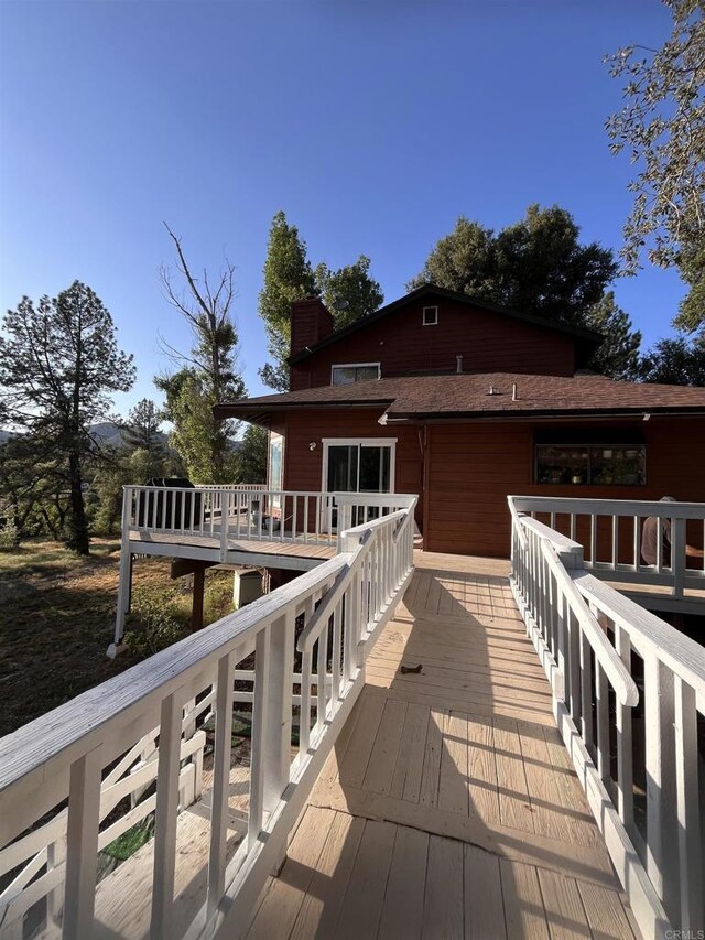 8606 Valley View Trl, Pine Valley, CA 91962 - view of wooden deck