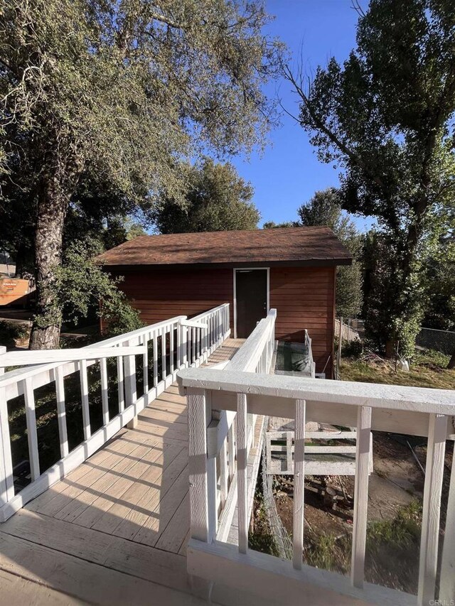 8606 Valley View Trl, Pine Valley, CA 91962 - view of wooden deck