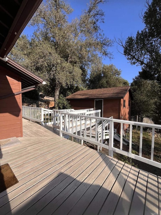 8606 Valley View Trl, Pine Valley, CA 91962 - deck with an outdoor structure
