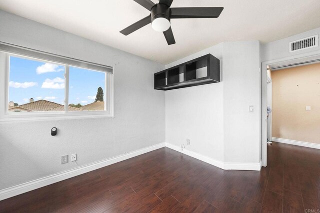 653 Diamond Dr, Chula Vista, CA 91911 - unfurnished room featuring a ceiling fan and wood finished floors