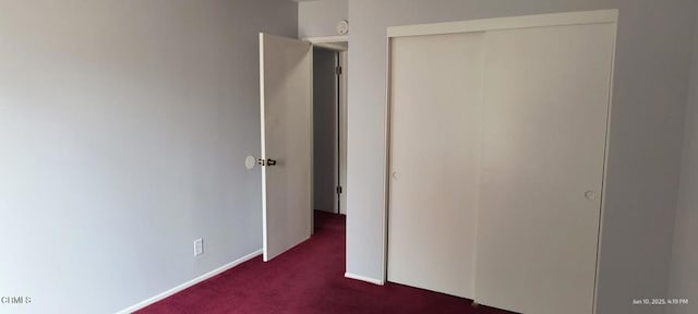 247 W Channel Islands Blvd, Port Hueneme, CA 93041 - unfurnished bedroom featuring dark carpet and a closet