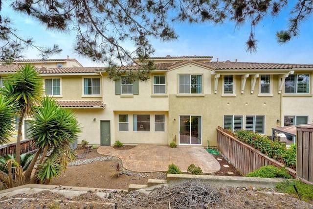 4049 Peninsula Dr, Carlsbad, CA 92010 - back of house with a patio, stucco siding, and a tile roof