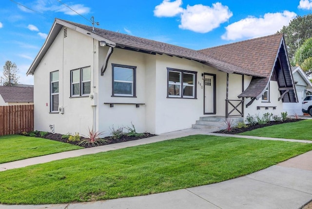 640 Pyramid St, San Diego, CA 92114 - view of front of house featuring stucco siding and a shingled roof