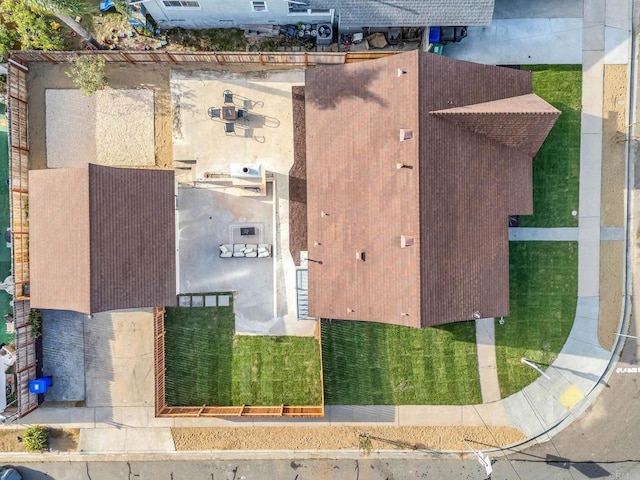 640 Pyramid St, San Diego, CA 92114 - aerial view of property and surrounding area
