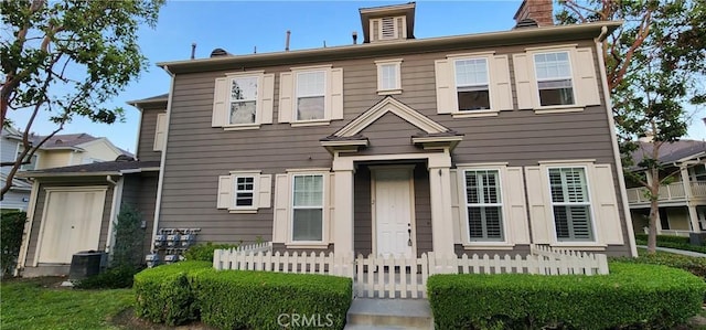2 Lynde St, Ladera Ranch, CA 92694 - view of front of house featuring a fenced front yard and a chimney