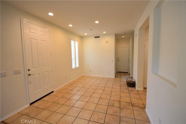 2 Lynde St, Ladera Ranch, CA 92694 - foyer featuring recessed lighting and light tile patterned floors