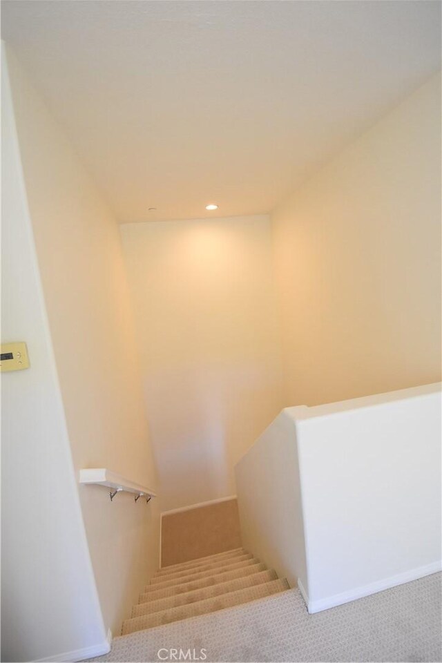 2 Lynde St, Ladera Ranch, CA 92694 - staircase featuring recessed lighting