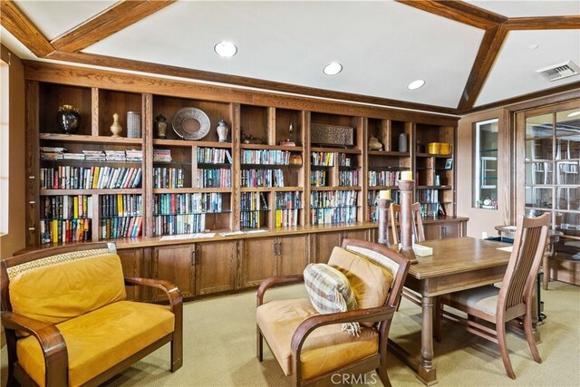 2747 Traditions Loop, Paso Robles, CA 93446 - living area with light colored carpet and recessed lighting