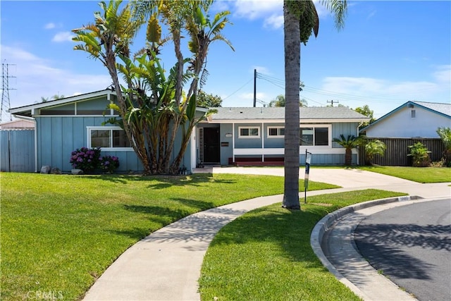 10402 Oronsay Cir, Huntington Beach, CA 92646 - view of front of house with board and batten siding and driveway