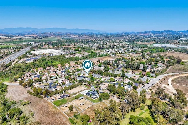 5431 Stirrup Way, Oceanside, CA 92057 - aerial view of a mountain backdrop