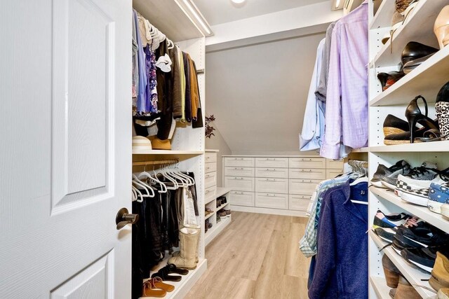 5431 Stirrup Way, Oceanside, CA 92057 - spacious closet with light wood-type flooring