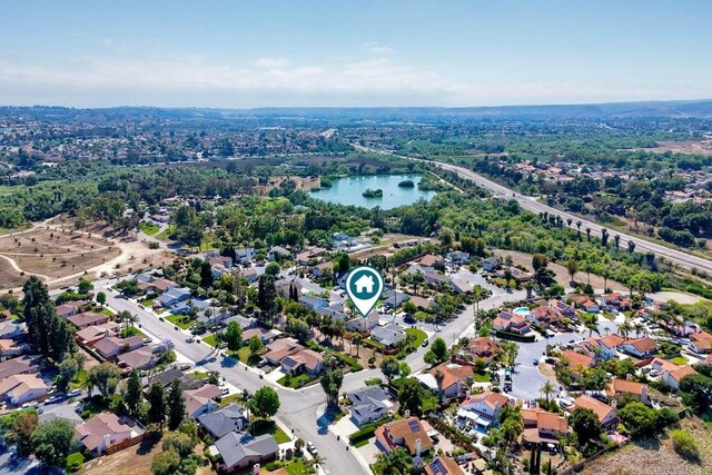 5431 Stirrup Way, Oceanside, CA 92057 - aerial perspective of suburban area featuring a nearby body of water