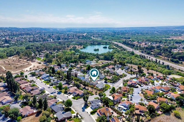 5431 Stirrup Way, Oceanside, CA 92057 - aerial view of residential area with a nearby body of water