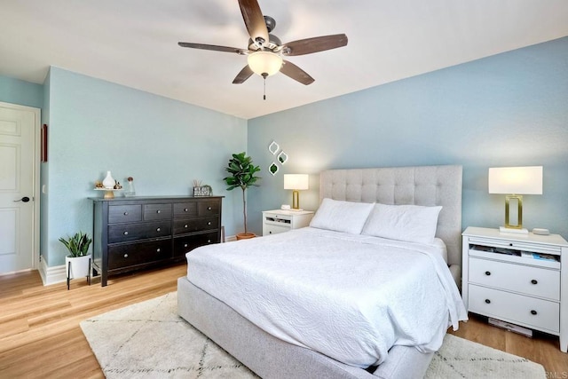 5431 Stirrup Way, Oceanside, CA 92057 - bedroom featuring wood finished floors and a ceiling fan