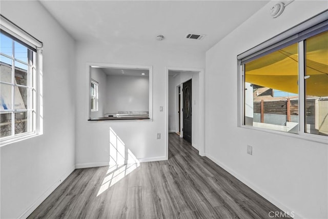 210 Amabel St, Los Angeles, CA 90065 - spare room featuring wood finished floors and baseboards