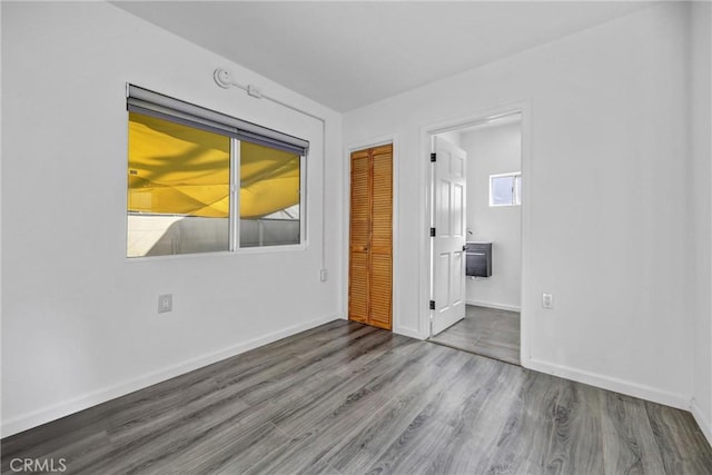 210 Amabel St, Los Angeles, CA 90065 - unfurnished room featuring wood finished floors and baseboards