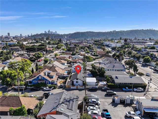 210 Amabel St, Los Angeles, CA 90065 - drone / aerial view of a mountain backdrop