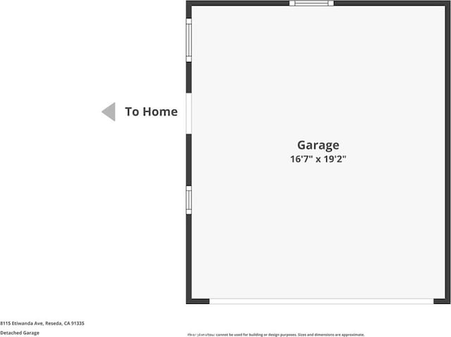 8115 Etiwanda Ave, Reseda, CA 91335 - floor plan / room layout